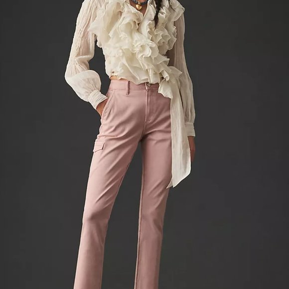 PAIGE Pants - Paige Jolie Mid-Rise Straight Pants
